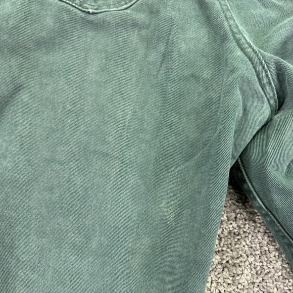 Vintage Lee Jeans Womens 16 Short Green High Rise Tapered Denim Medium Wash USA - Picture 13 of 13